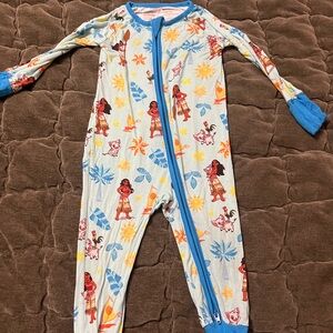Little Sleepies Moana onesie
